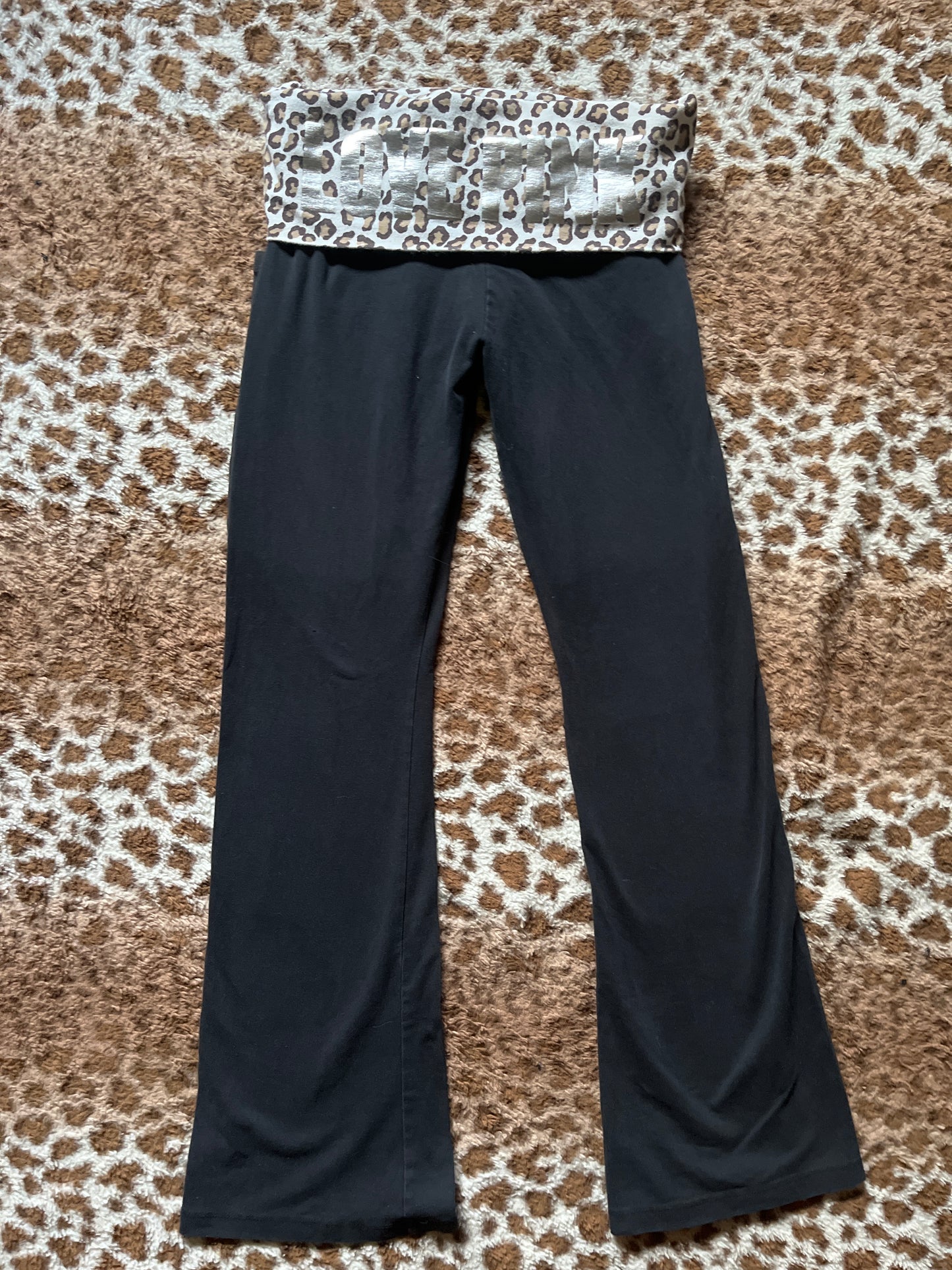 Vintage Victoria’s Secret leopard print with silver