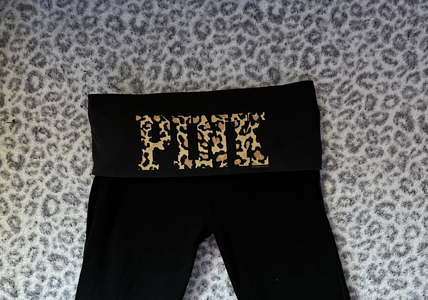 Vintage Victoria Secret PINK foldover leggings