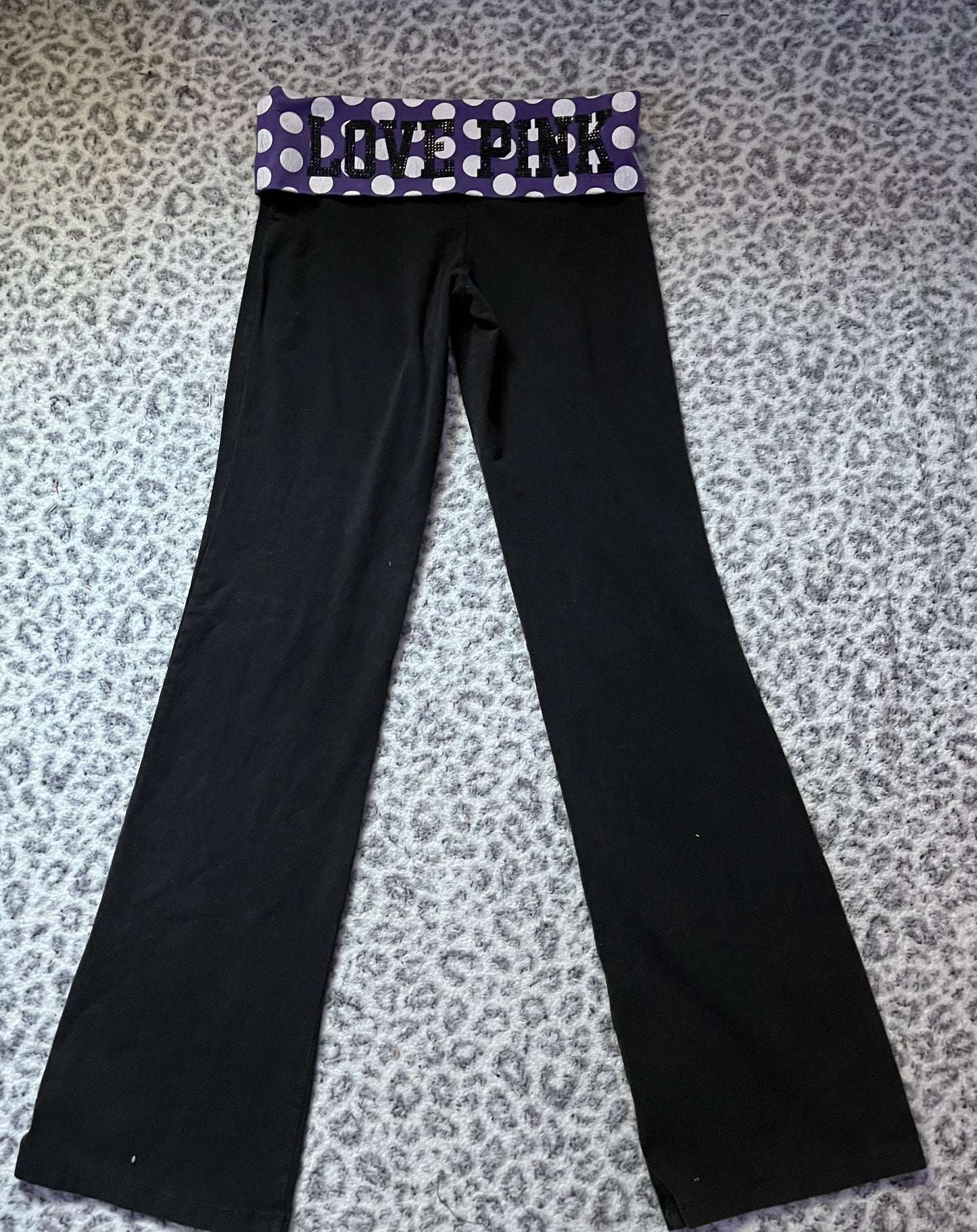 Vintage Victoria Secret PINK foldover leggings htf